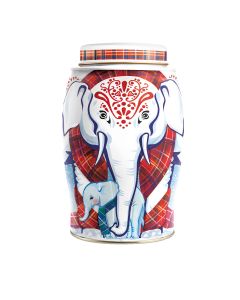 Williamson Tea - Winter Warmer Elephant Caddy containing 40 English Breakfast Teabags - 6 x 100g