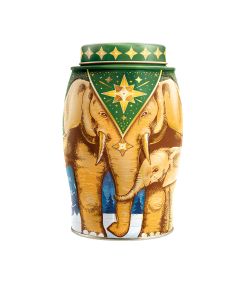 Williamson Tea - Golden Star Elephant Caddy containing 40 English Breakfast Teabags - 6 x 100g