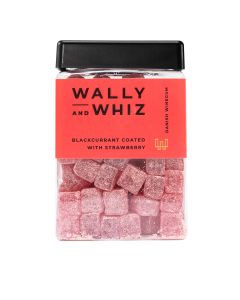 Wally and Whiz - Blackcurrant Coated with Strawberry Soft Winegums - 8 x 240g