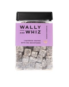 Wally and Whiz - Liquorice Coated with Sea Buckthorn Soft Winegums - 8 x 240g