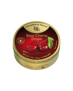 Cavendish & Harvey - Sour Cherry Drops - 9 x 200g
