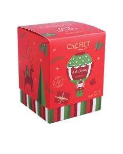 Cachet - Santa's Air Balloon with Individually Wrapped Milk Chocolates with Hazelnut - 12 x 135g