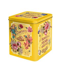 Gadeschi - Cantucci Biscuits in Yellow Flowers Tin  - 4 x 500g