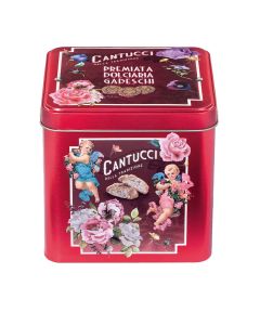 Gadeschi - Cantucci Biscuits in Red Cherubini Tin - 6 x 200g