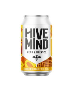 Hive Mind - Pure Honey Sparkling Mead 4% Abv - 12 x 330ml