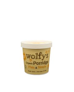 Wolfy's - Plain & Simple Porridge - 6 x 60g