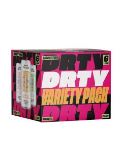 DRTY Drinks Ltd - Hard Seltzer Variety Pack 4 x (6 x 330ml) BBE - 31.08.2023