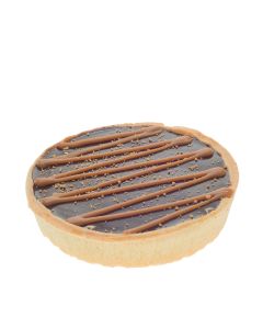 Beckleberrys - Baked Chocolate Caramel Tart  6" - 6 x 440g (Min 5 DSL)
