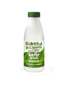 Biotiful Gut Health - Organic Original Kefir - 6 x 500ml (Min 14 DSL)
