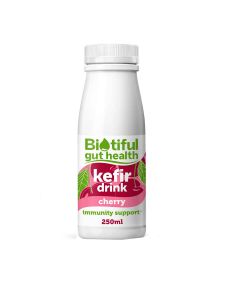 Biotiful Gut Health - Morello Cherry Kefir - 6 x 250ml (Min 14 DSL)