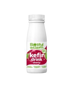 Biotiful Gut Health - Kefir Honey & Ginger - 6 x 250ml (Min 14 DSL)