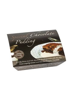 Buxton Pudding Company - Special Double Chocolate Pudding Foil - 8 x 250g (Min 30 DSL)