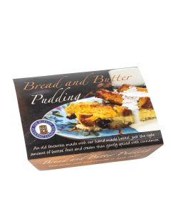 Buxton Pudding Company - Real Bread & Butter Pudding  - 8 x 250g (Min 14 DSL)