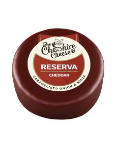 Cheshire Cheese - Reserva, Caramelised Onion & Rioja Cheddar  - 6 x 200g (Min 40 DSL)