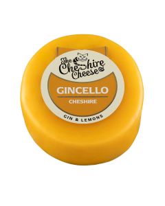 Cheshire Cheese   - Gincello, Gin & Lemon Cheshire Cheese  - 6 x 200g (Min 40 DSL)