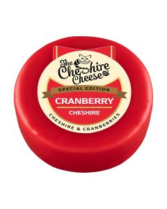 Cheshire Cheese - Cranberry Cheshire Cheese - 6 x 200g (Min 42 DSL)