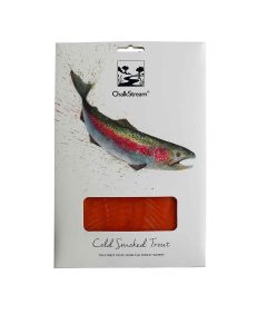 ChalkStream  - Cold Smoked Trout   - 6 x 100g (Min 17 DSL)