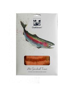 ChalkStream  - Hot Smoked Trout   - 6 x 125g (Min 17 DSL)