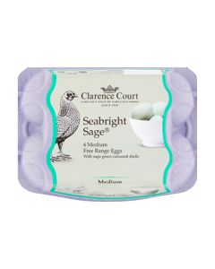 Clarence Court  - Seabright Sage Eggs - 16 x 6  (Min 16 DSL)