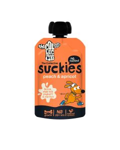 The Collective - Suckies Peach & Apricot Yoghurt - 6 x 100g (Min 13 DSL)