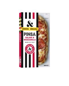 Crosta & Mollica   - Tomato & Mozzarella Pinsa - 5 x 154g (Min 4 DSL)