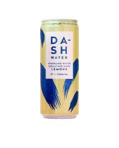 Dash Water - Sparkling Water Infused with Wonky Lemons - 12 x 330ml
