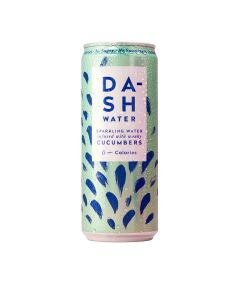 Dash Water - Sparkling Water Infused with Wonky Cucumbers - 12 x 330ml