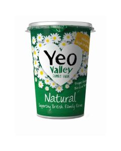 Yeo Valley - Wholemilk Natural Yogurt - 6 x 450g (Min 12 DSL)