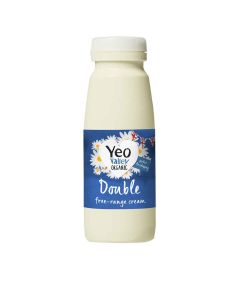 Yeo Valley - Double Cream Bottle - 6 x 220ml (Min 6 DSL)