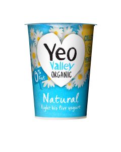 Yeo Valley  - 0% Fat Natural - 6 x 450g (Min 13 DSL)