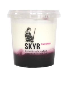 Fen Farm Dairy   -  Blackcurrant Skyr Yoghurt  - 6 x 400g (Min 21 DSL)