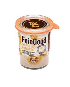 FoieGood- Duck Liver Pate with Mushroom - 6 x 120g (Min 180 DSL)