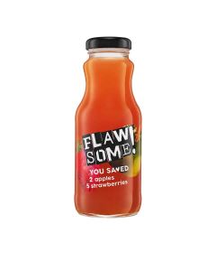Flawsome! - Apple & Strawberry Cold-Pressed Juice - 12 x 250ml