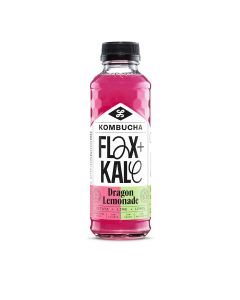 Flax and Kale - Dragon Lemonade Kombucha - 6 x 400ml (Min 60 DSL)