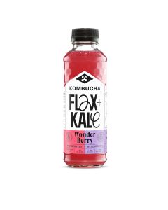 Flax and Kale - Wonder Berry Kombucha - 6 x 400ml (Min 60 DSL)