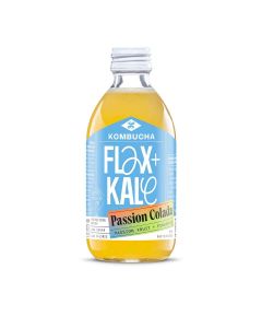 Flax and Kale - GC Kombucha Passion Colada  - 12 x 250ml (Min 60 DSL)