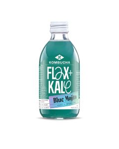 Flax and Kale - Blue Mojito Kombucha - 12 x 250ml (Min 60 DSL)
