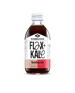 Flax and Kale - Kombucola  Kombucha - 12 x 250ml (Min 60 DSL)