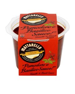 Mattarello  -  Tomato and Basil Sauce  - 6 x 230g (Min 18 DSL)