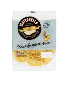 Mattarello - Free-range Egg Spaghetti Nests - 12 x 250g (Min 18 DSL)