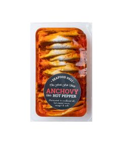 The Fresh Fish Shop - Anchovy Fillets with Hot Pepper - 6 x 200g (Min 60 DSL)