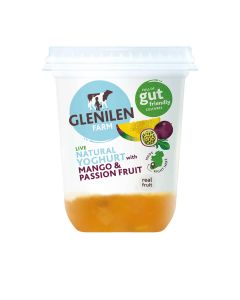 Glenilen Farm - Mango & Passion Fruit Fruit Layered Yoghurt Pot  - 6 x 500g (Min 12 DSL)
