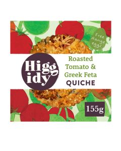 Higgidy - Spinach, Feta & Roasted Tomato Quiche - 6 x 155g (Min 5 DSL)