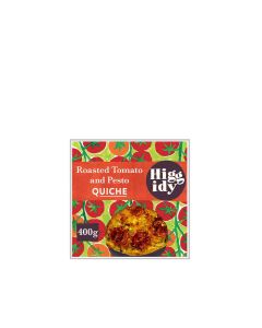 Higgidy - Tomato & Pesto quiche - 6 x 400g (Min 5 DSL)