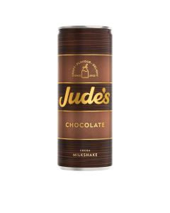 Jude's - Chocolate Milkshake (Can) - 12 x 250ml