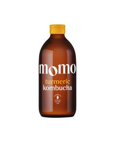 MOMO Kombucha - Organic Turmeric Kombucha - 12 x 330ml (Min 100 DSL)