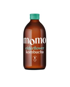 MOMO Kombucha - Organic Elderflower Kombucha - 12 x 330ml (Min 100 DSL)