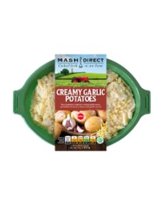 Mash Direct   -  Creamy Garlic Potatoes  - 6 x 400g (Min 5 DSL)