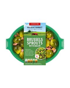 Mash Direct - Brussels Sprouts with Bacon - 6 x 280g (Min 5 DSL)