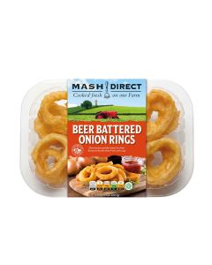 Mash Direct   -  Beer Battered Onion Rings  - 6 x 200g (Min 5 DSL)